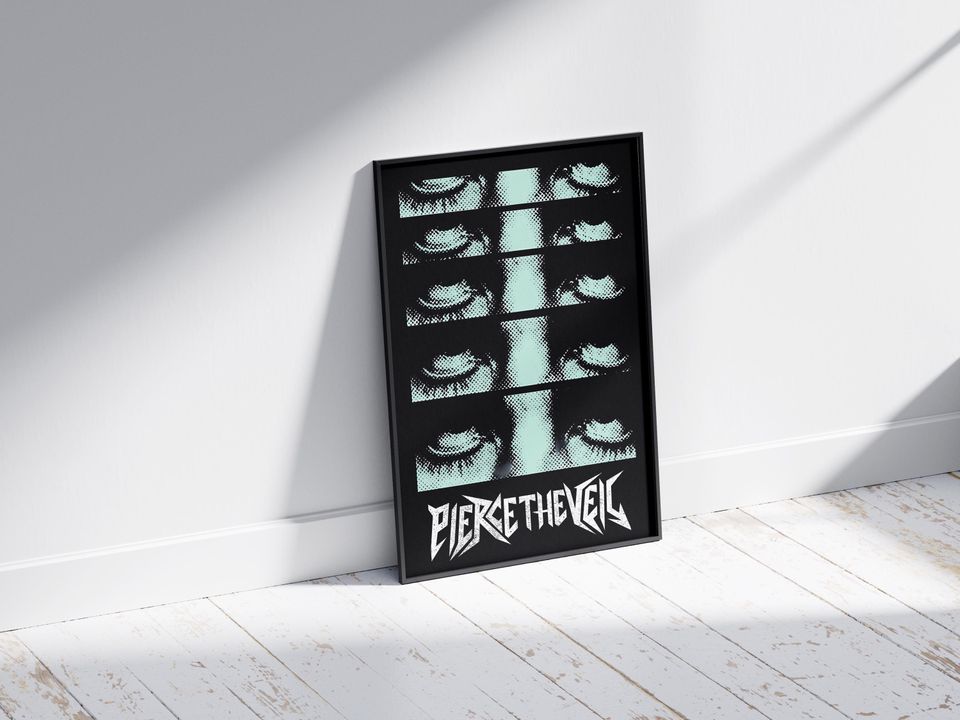 Pierce The Veil Poster Print - Music Album Cover Wall Decor