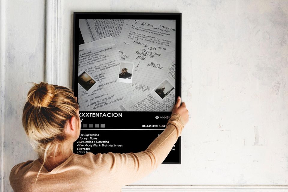 XXXTENTACION Poster Print | 17 Forever Poster | Music Poster | Album Cover Poster | Wall Decor | Music Gift | Room Decor