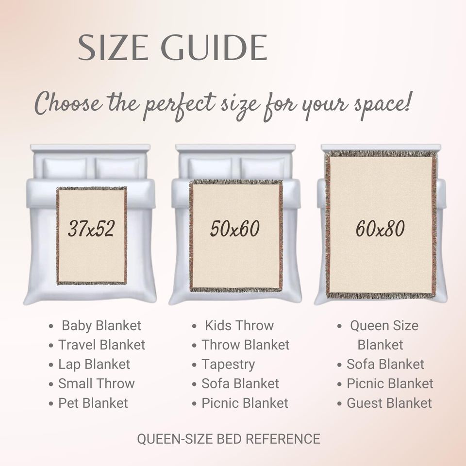 Cottagecore Woven Blanket: Enchanted Forest Wizard Design