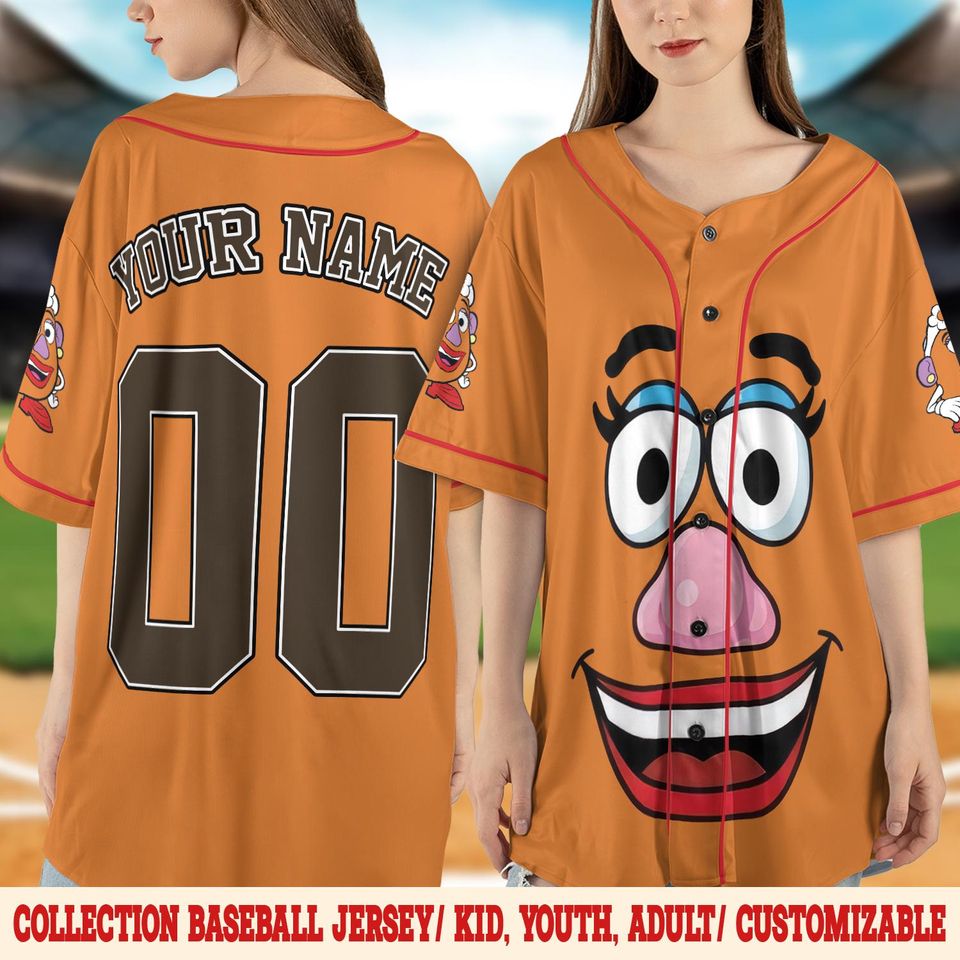 Custom Disney Baseball Jersey Shirt