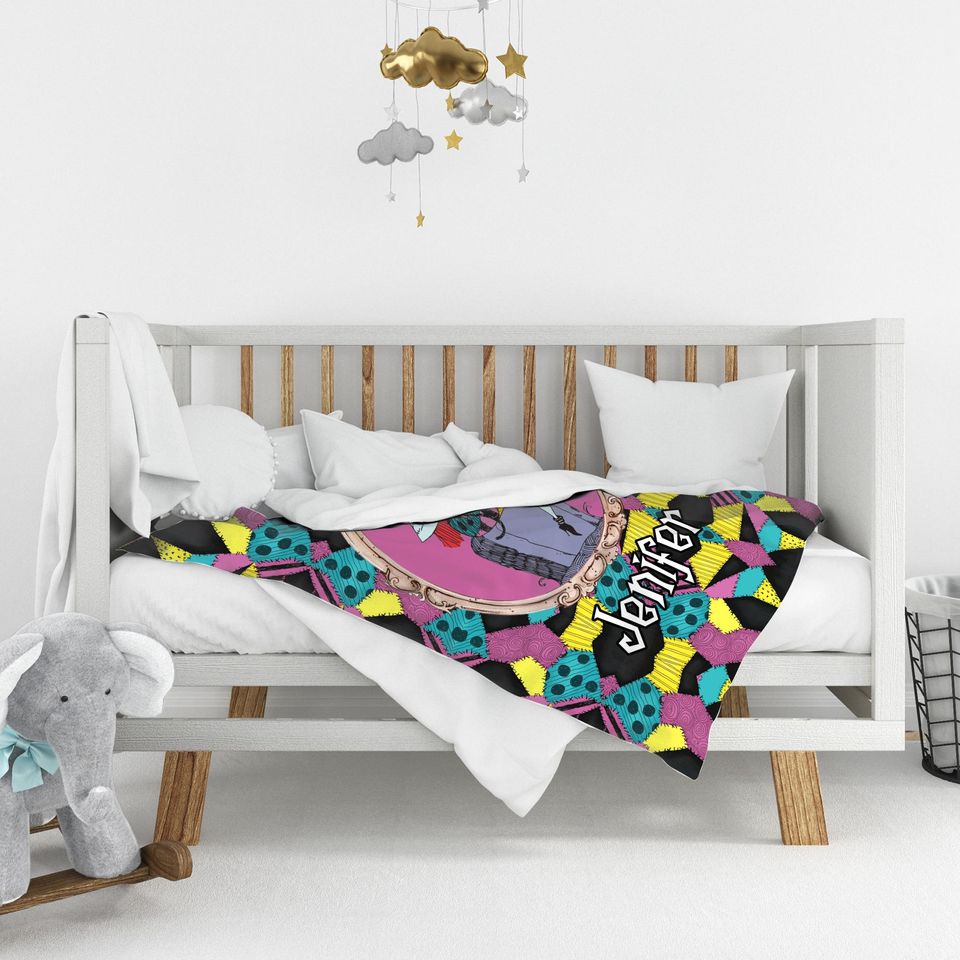 Personalized Disney the Nightmare Before Christmas Blanket