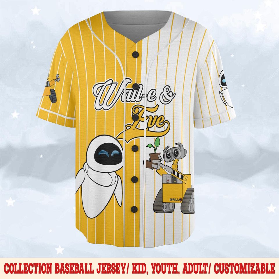 Personalized Disney Couple Baseball Jersey