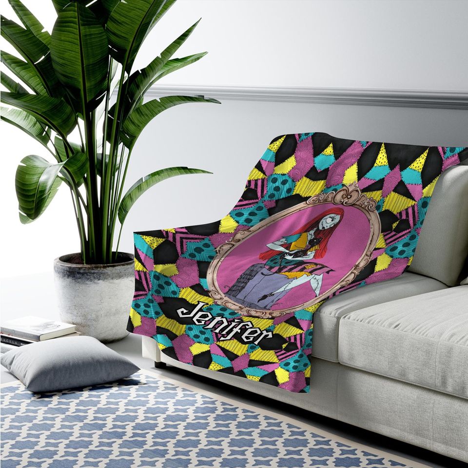 Personalized Disney the Nightmare Before Christmas Blanket
