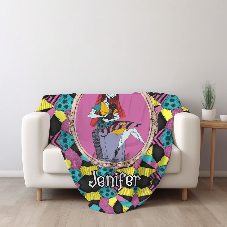 Personalized Disney the Nightmare Before Christmas Blanket