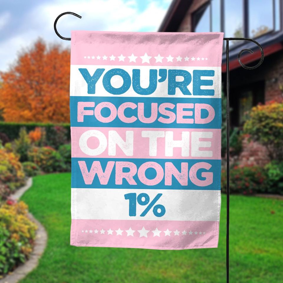 Trans Rights Are Human Rights Flag/LGBTQIA+