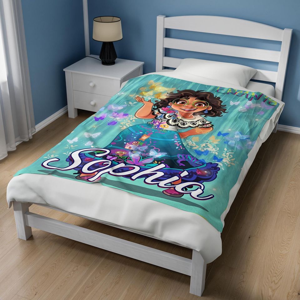 Personalized Name Encanto Blanket, Encanto Movie Blanket, Gift Ideas