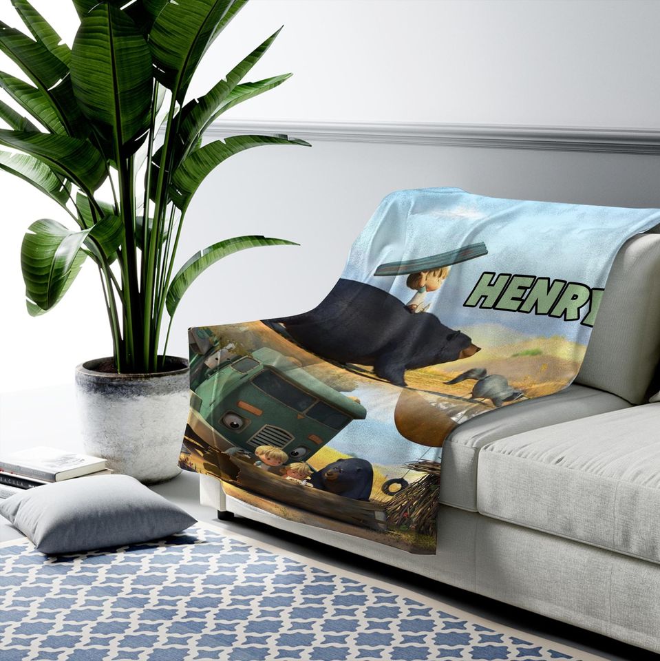 Trash Truck Blanket, Personalized Trash Truck Fleece Blanket, Custom Name Kid Baby Blanket