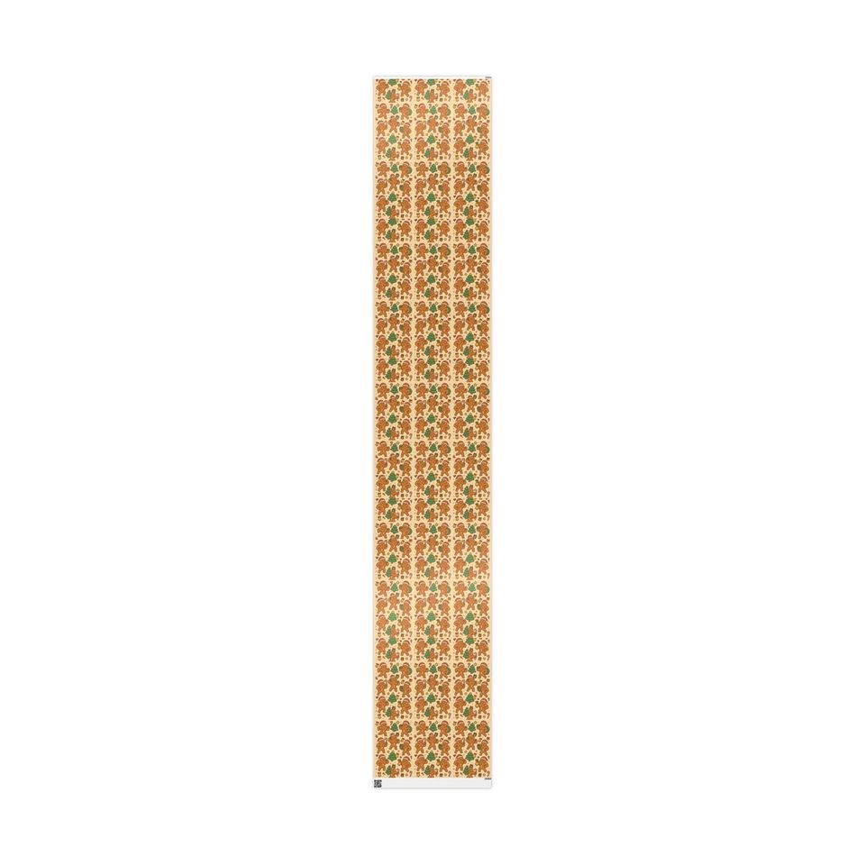 Funny Buff Gingerbread Men Christmas Wrapping Paper