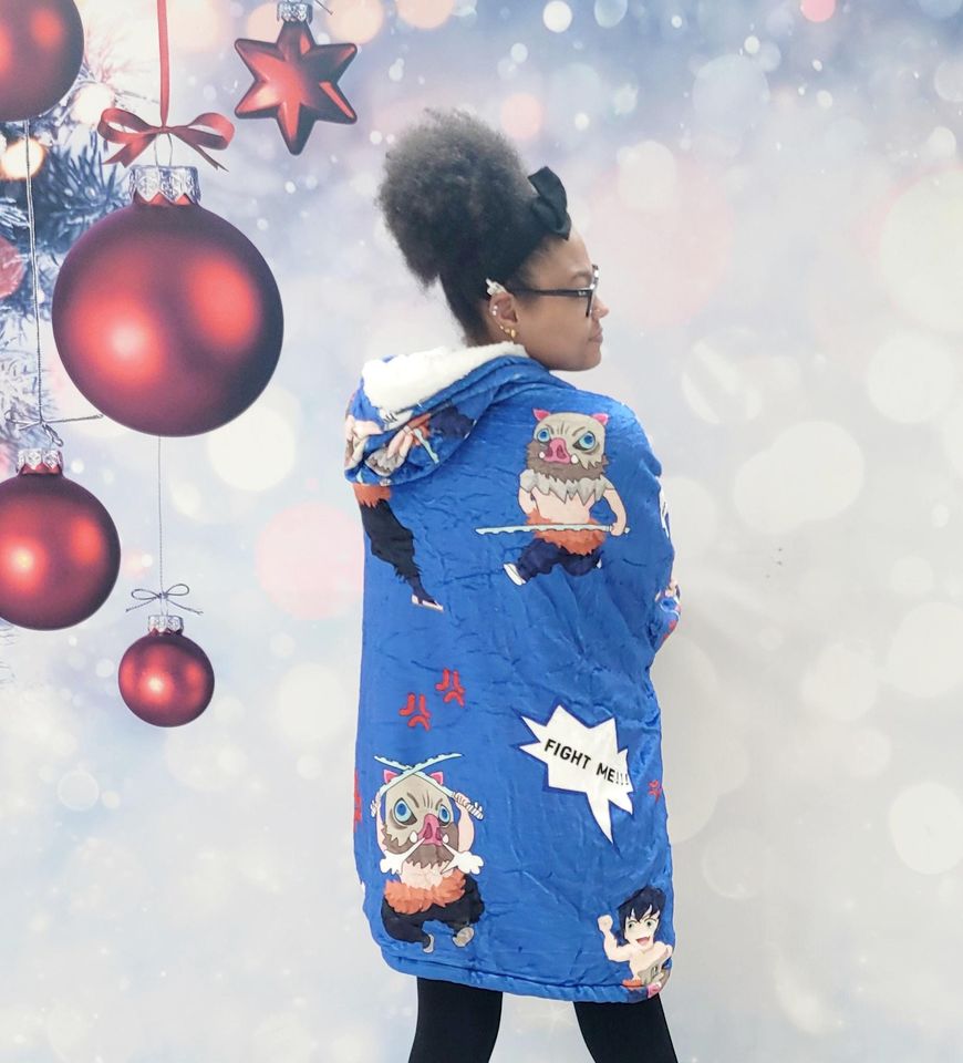 Inosuke Blanket hoodie