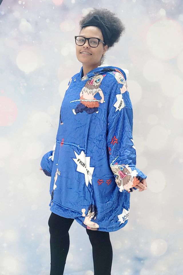 Inosuke Blanket hoodie