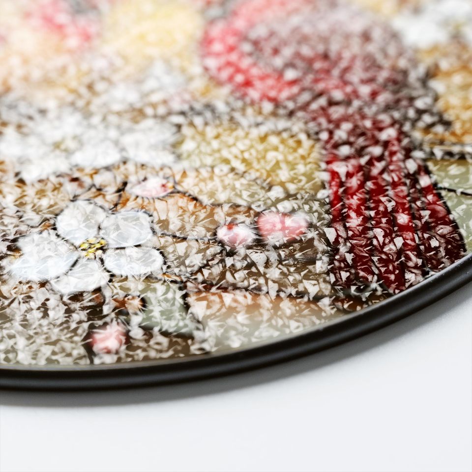 Red Cardinal Stained Glass Suncatcher, Cardinal Bird Lover Gift