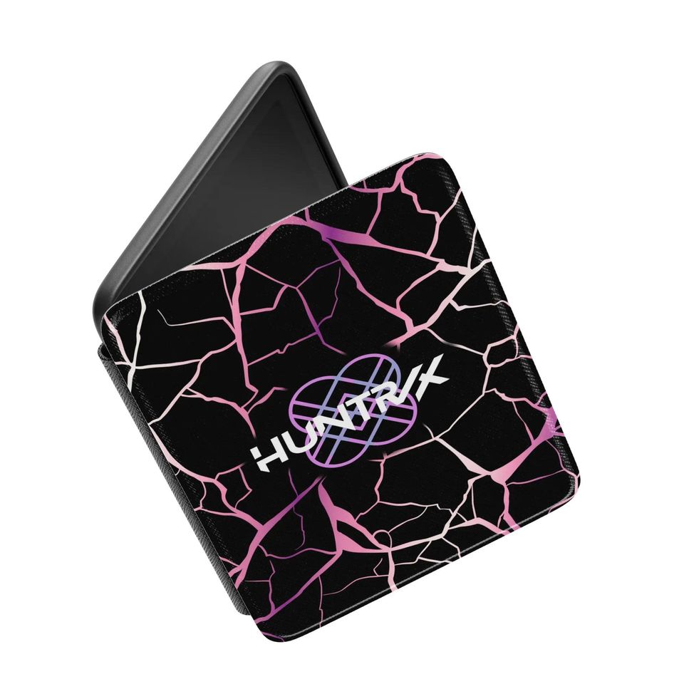 Huntrix Demon Patterns Leather Kindle Case