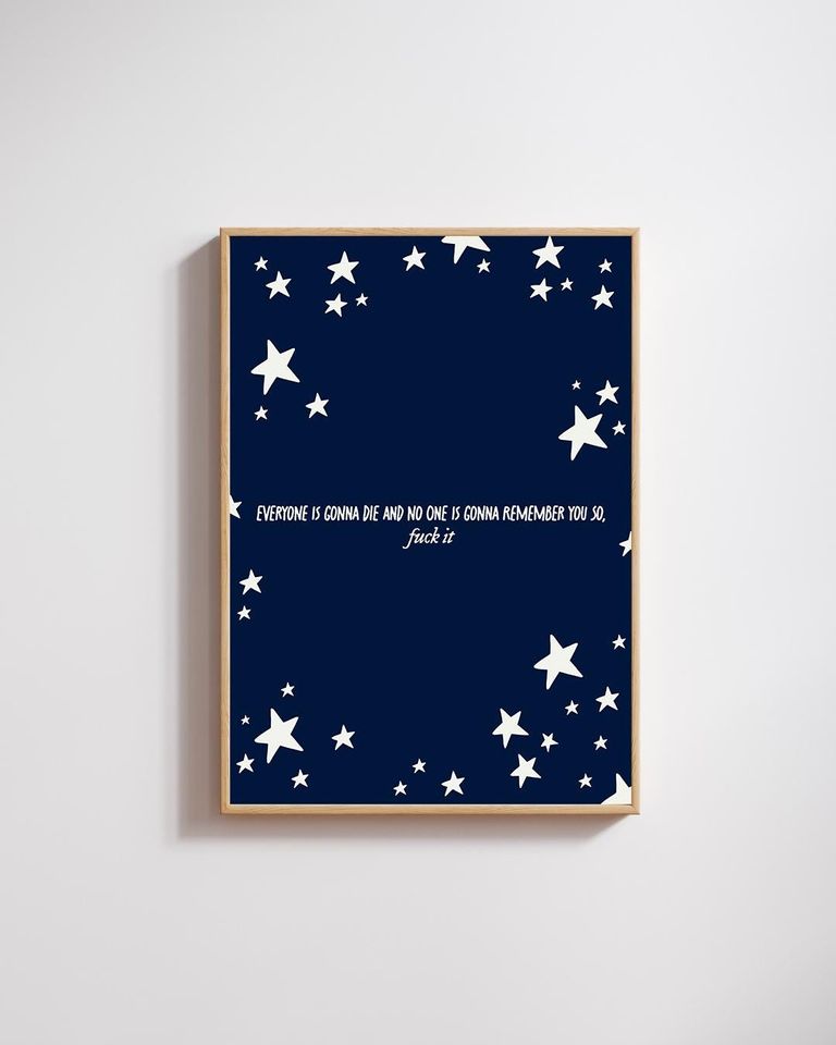 inspiring quote poster