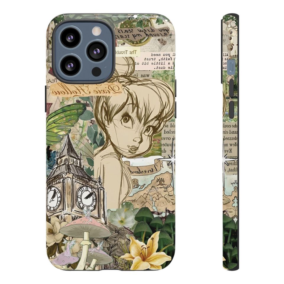 Tinker Bell Phone Case, Peter Pan, Fairy Tale, iPhone Case