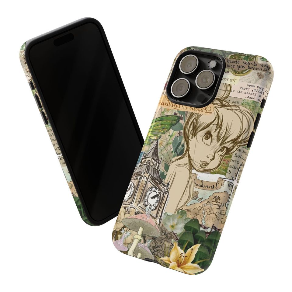 Tinker Bell Phone Case, Peter Pan, Fairy Tale, iPhone Case