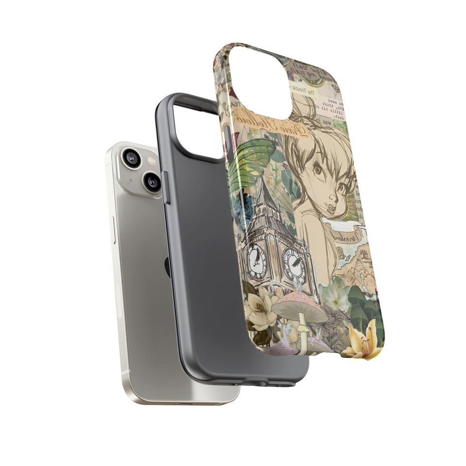 Tinker Bell Phone Case, Peter Pan, Fairy Tale, iPhone Case