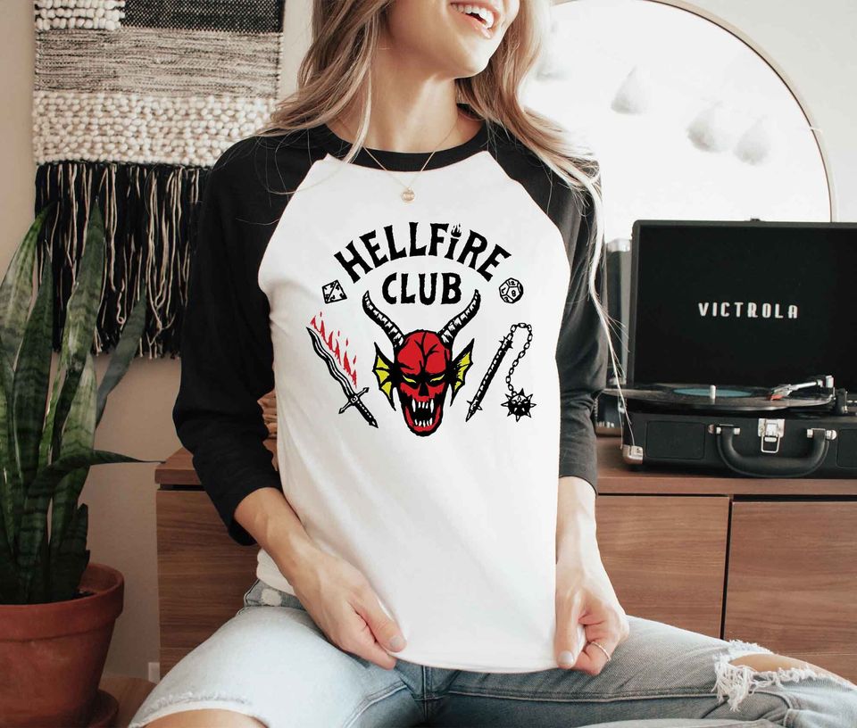 Hellfire Club Baseball ragland baseball tee