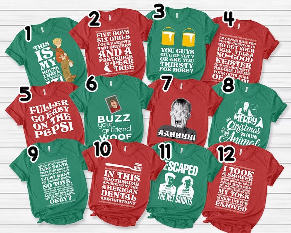 Personalized Christmas Matching Shirt, Christmas Quote Sweatshirt, Merry Christmas Ya Hilthy Animal shirt