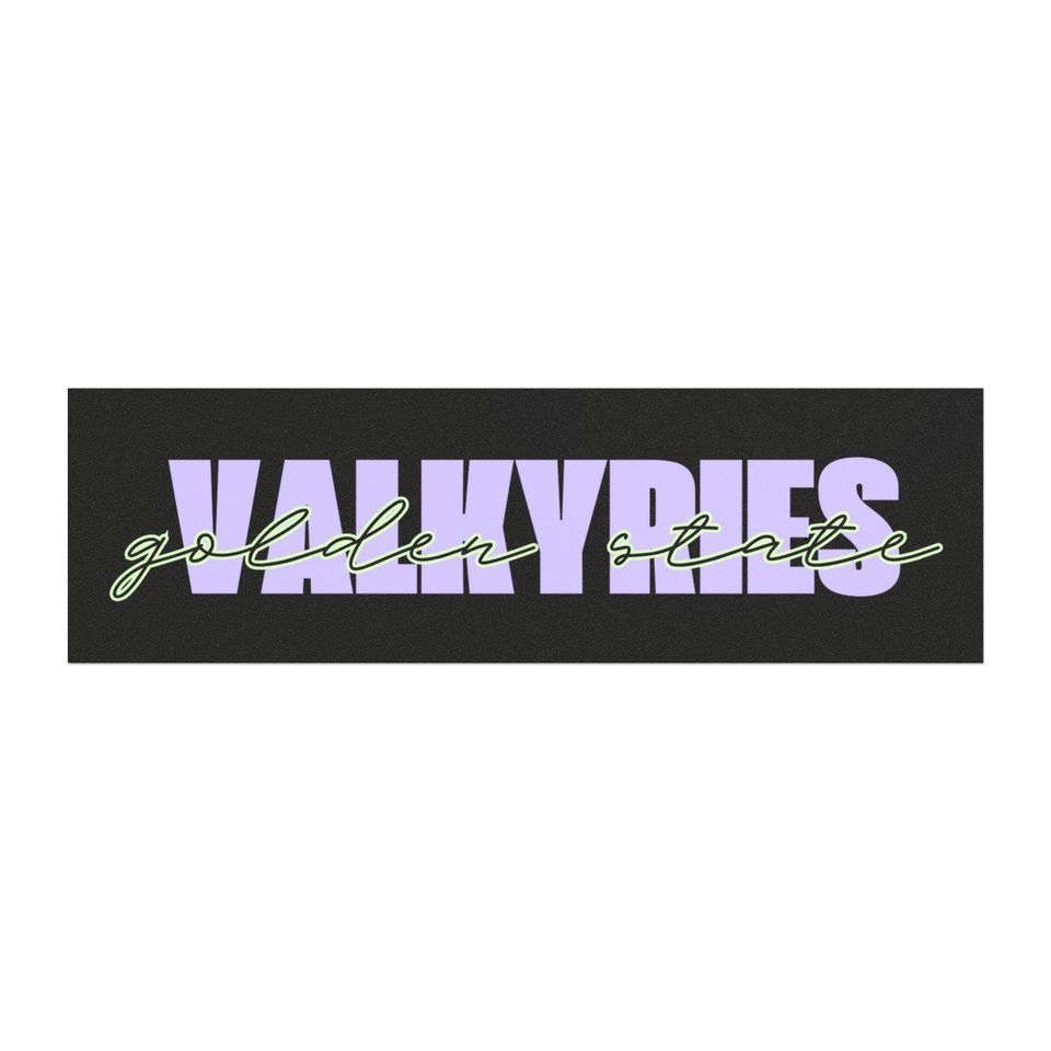 Valkyries Golden State Car Magnet - BLACK