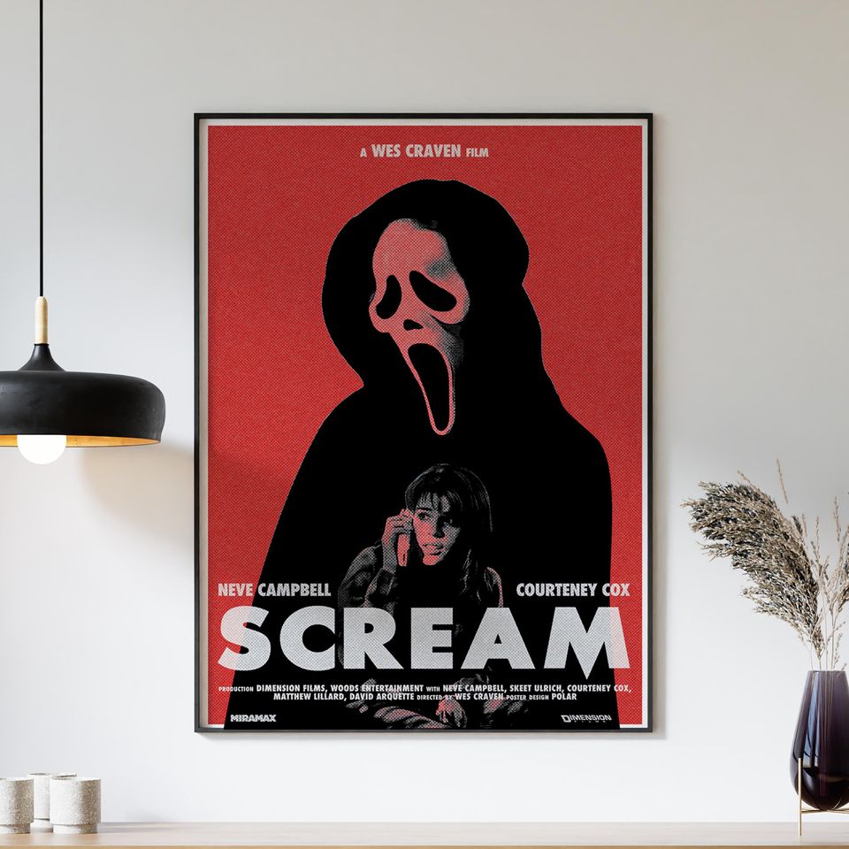 Scream Poster - Movie Print