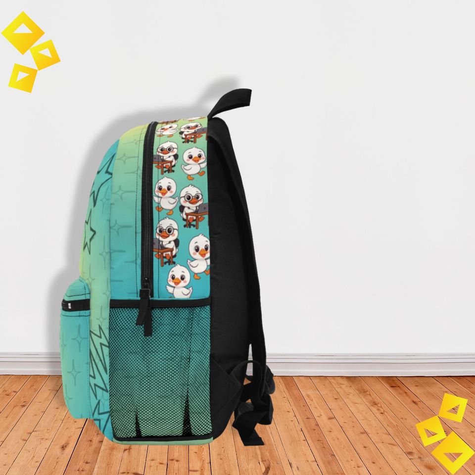 Cute Duck School Backpack for Kids