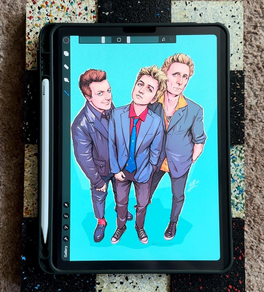Green Day - Illustration Fine Art Print