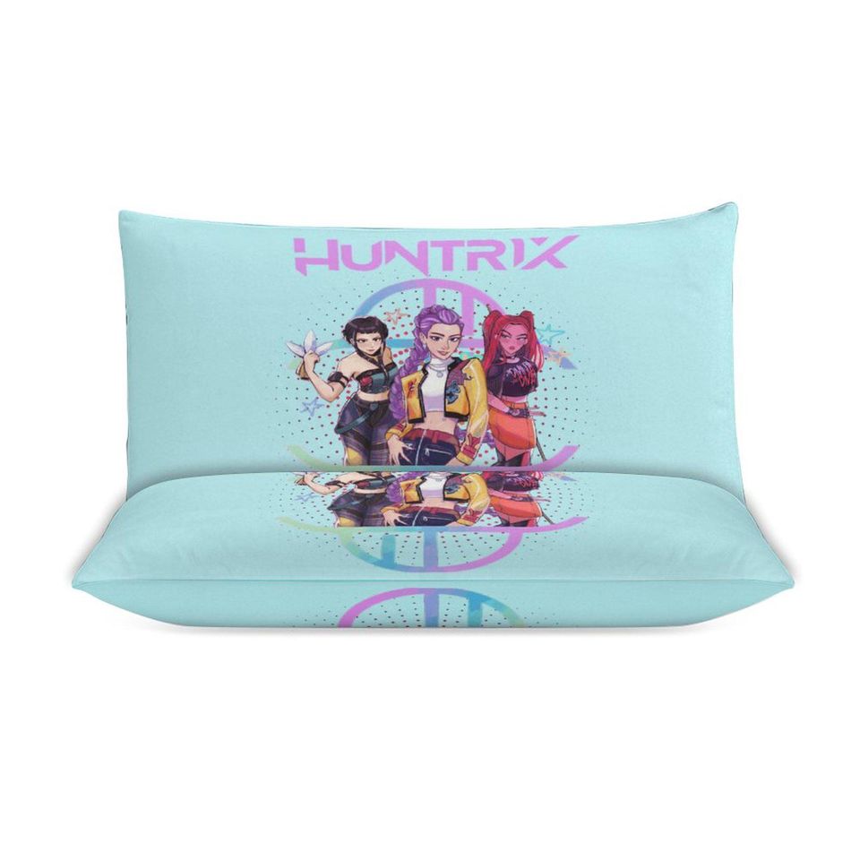 Huntrix KPOP Demon Hunters Bedding Set