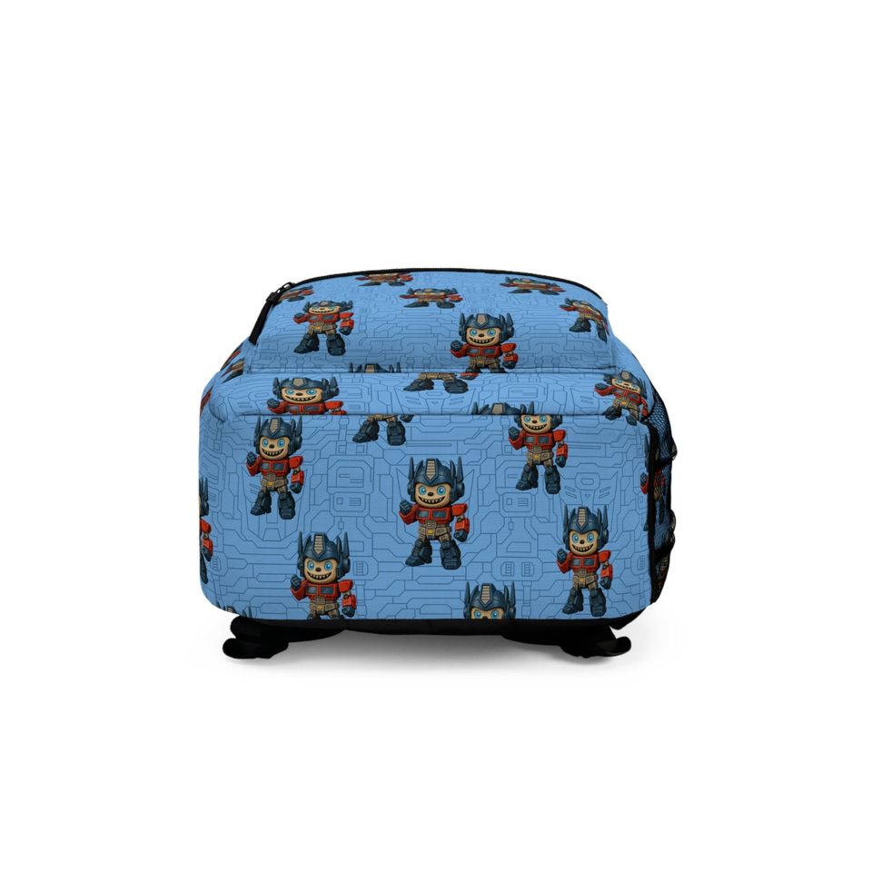 Labubu Transformer Backpack, Kids School Bag, Fun Robot Theme, Children's Travel Knapsack