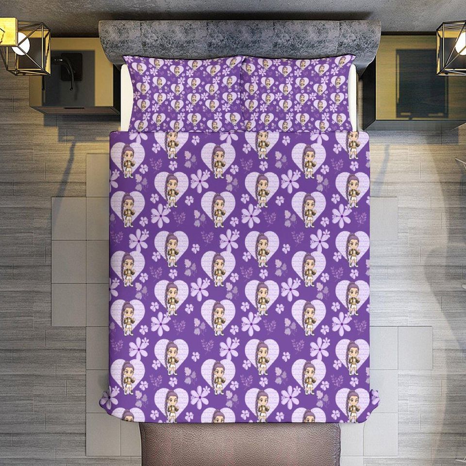 Rumi KPOP Demon Hunters  3-Piece Bedding Set