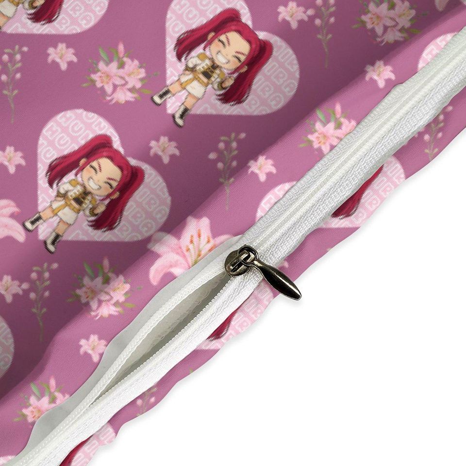 KPOP Demon Hunters 3-Piece Bedding Set-90"x90"/ 229x229cm