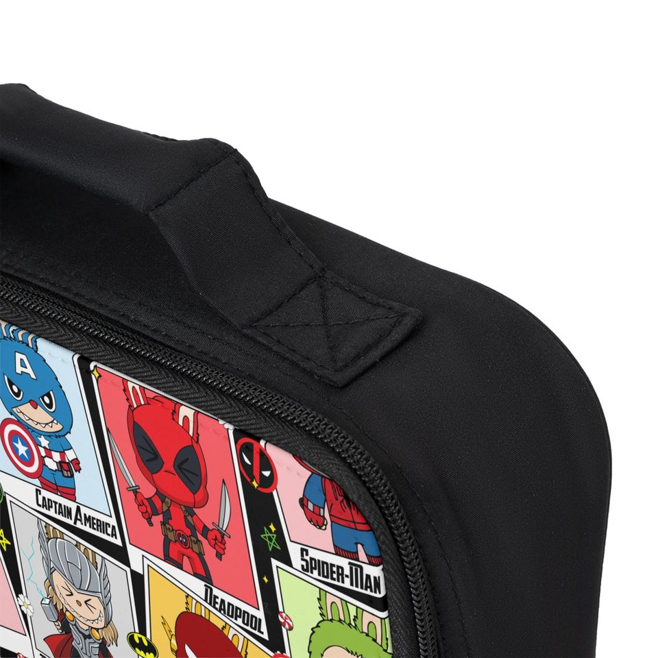 Labubu Lunch Bag - Super Hero Themed - School Ready!