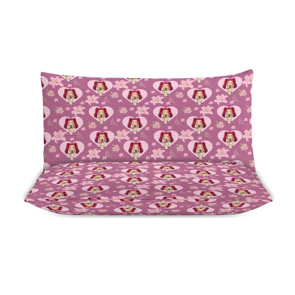 KPOP Demon Hunters 3-Piece Bedding Set-90"x90"/ 229x229cm