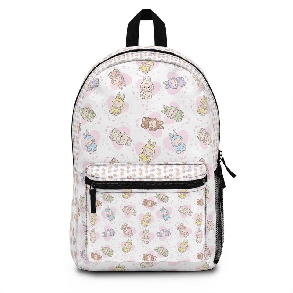 Labubu Backpack, Fun School Bag