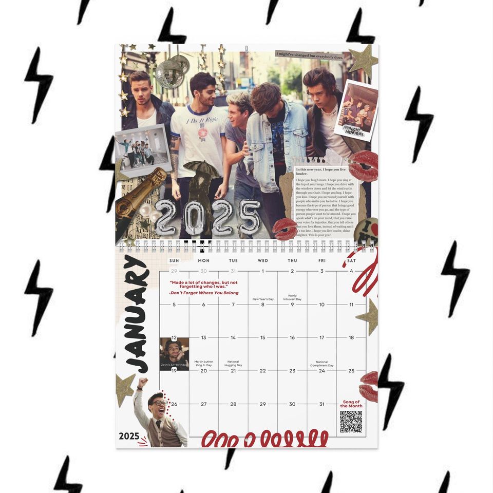 One Direction- Ultimate 2025 Directioner Wall Calendar