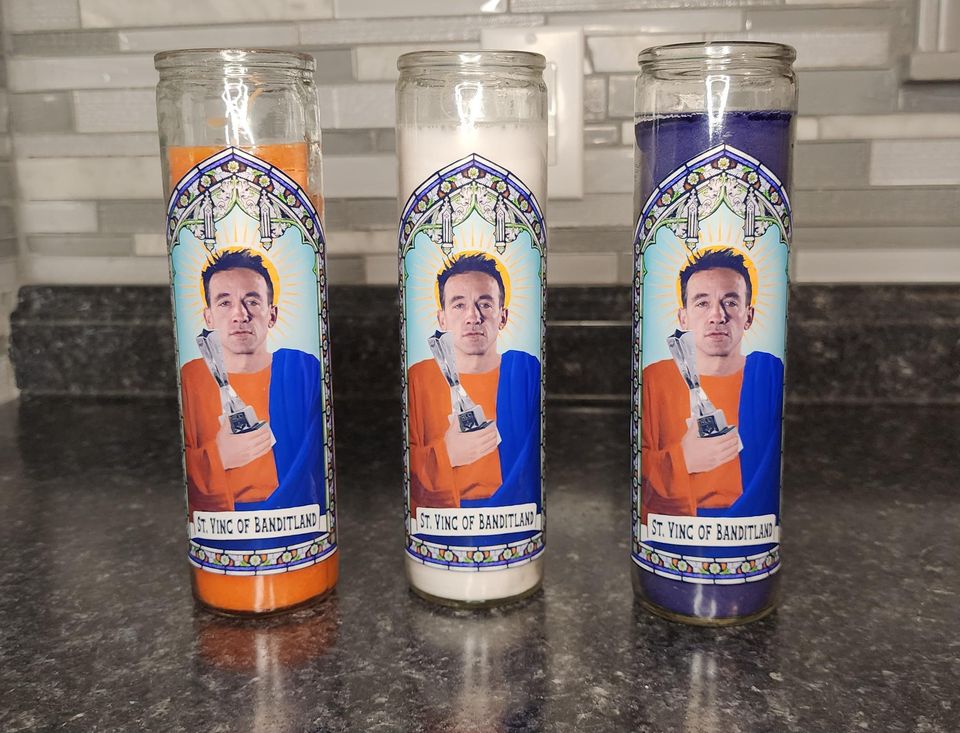 Lacrosse Player Prayer Candles