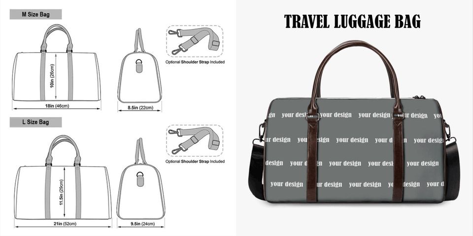 Scooby Doo Pattern Leather Handbag, Scooby Dog Bag, Travel Bag