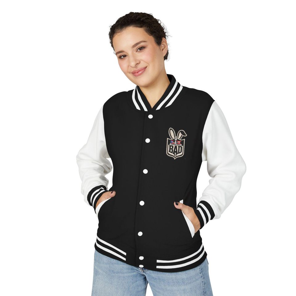 Printed Benito Super Bowl 94  Jacket 'BAD' Bunny Logo Varsity Jacket