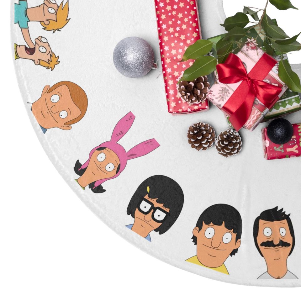 Bobs Burgers Christmas Tree Skirts