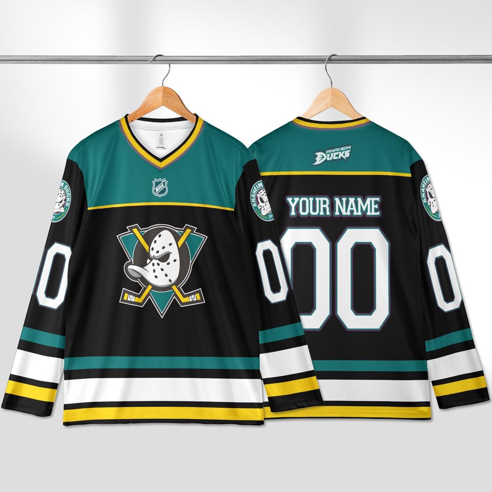 Custom Mighty Ducks Movie Ice Hockey Jersey