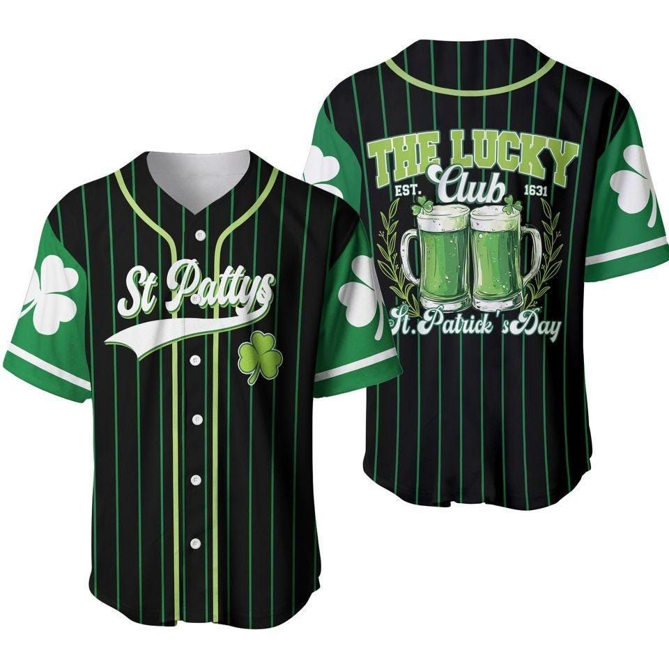 St Patrick's Day Baseball Jersey
