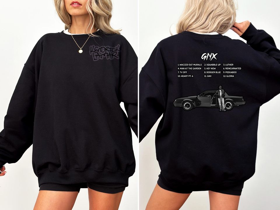 Kendrick Lamar GNX Sweater Double Sided Sweatshirt