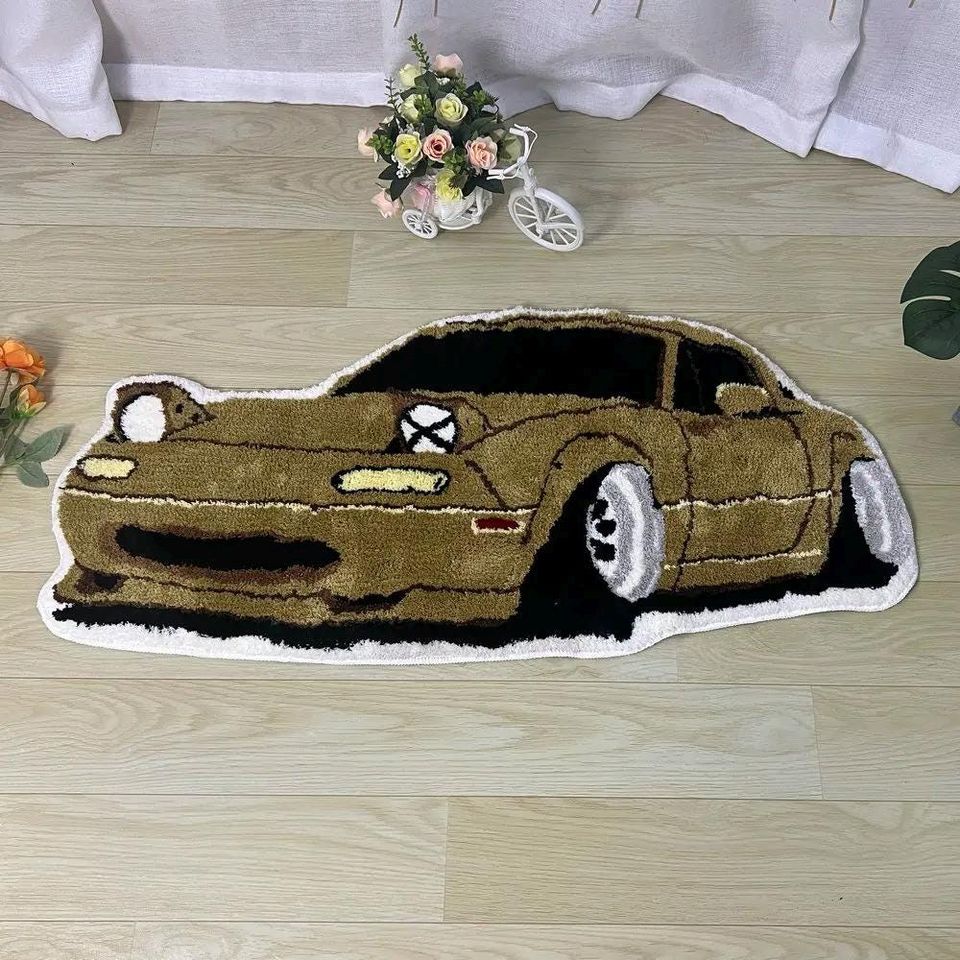 sports car rug