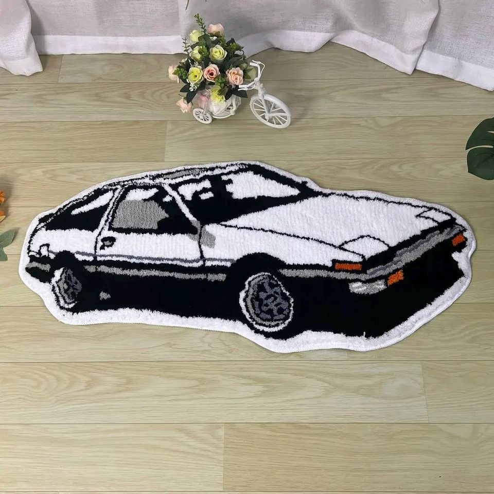 sports car rug