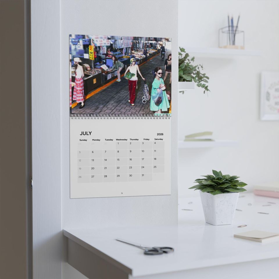 Le Sserafim Spaghetti Kpop 2026 Calendar