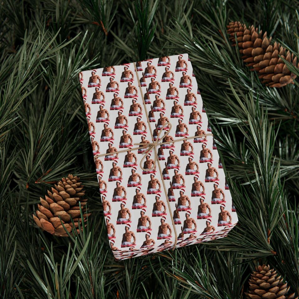Conejo Malo Christmas Edition, Chic Wrapping Paper for Holidays, Gift Wrapping, Unique Gift Presentation
