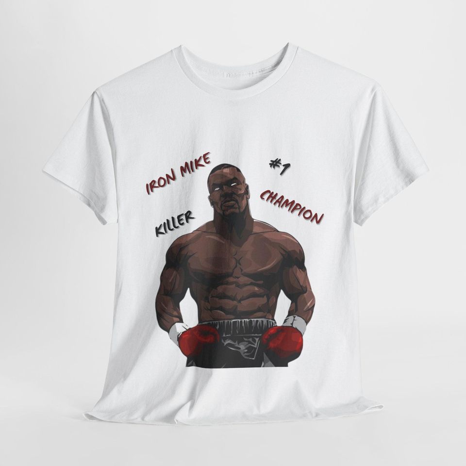 Iron Mike Tyson #1 Killer Champion T-Shirt - Boxing Legend Graphic Tee
