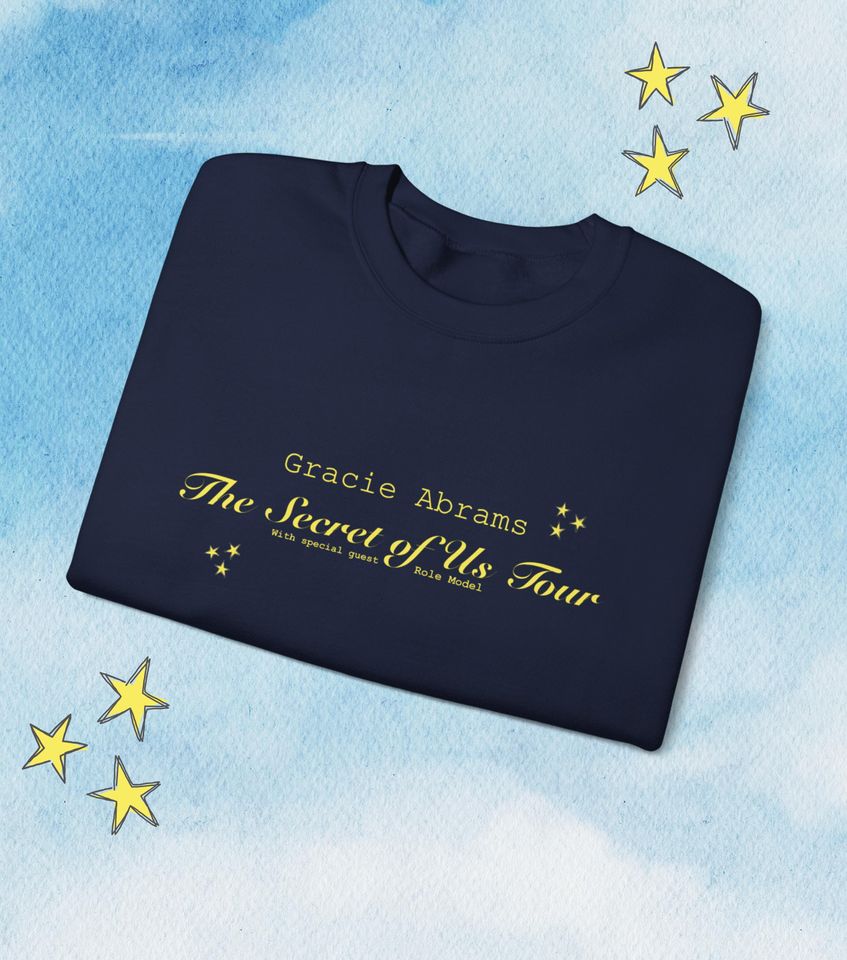 Gracie Abrams The Secret of Us Tour Sweatshirt