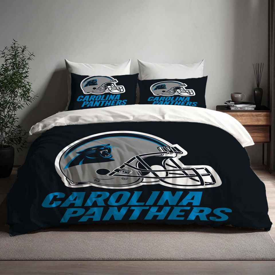Christmas Carolina Panthers Duvet Cover Bedding