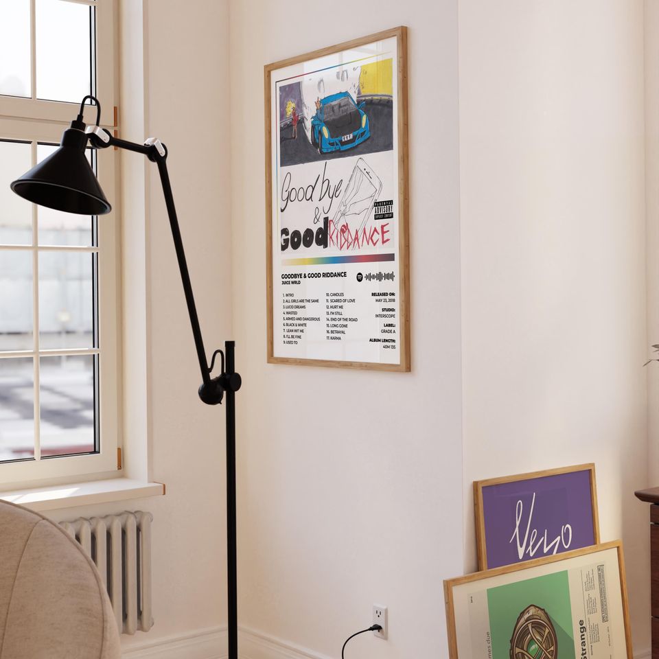 Juice WRLD Goodbye & Good Riddance Album Cover Poster