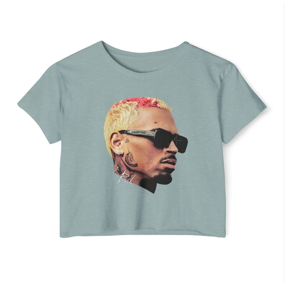 Chris Brown crop top shirt